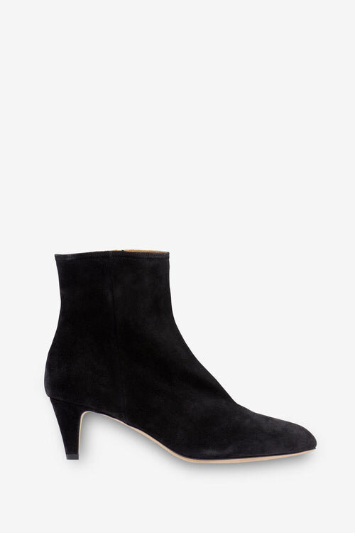Deone High-Heeled Suede Leather Ankle Boots Deone High-Heeled Suede Leather Ankle Boots