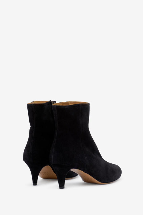 Deone High-Heeled Suede Leather Ankle Boots Deone High-Heeled Suede Leather Ankle Boots