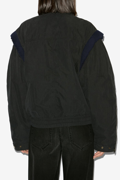 Desha Two-Toned Cotton Jacket Desha Two-Toned Cotton Jacket