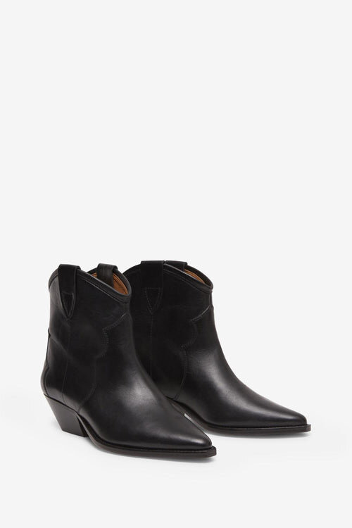 Dewina Calfskin Leather Cowboy Boots Dewina Calfskin Leather Cowboy Boots