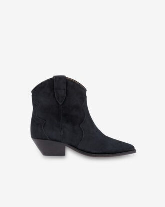 Dewina Suede Calfskin Leather Cowboy Boots Dewina Suede Calfskin Leather Cowboy Boots
