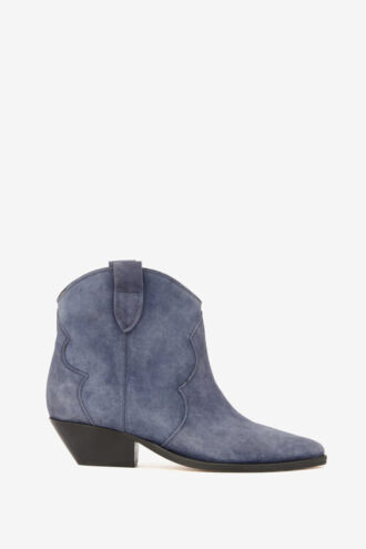 Dewina Suede Calfskin Leather Cowboy Boots Dewina Suede Calfskin Leather Cowboy Boots