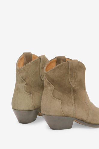 Dewina Suede Calfskin Leather Cowboy Boots Dewina Suede Calfskin Leather Cowboy Boots
