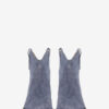 Dewina Suede Calfskin Leather Cowboy Boots