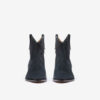 Dewina Suede Calfskin Leather Cowboy Boots