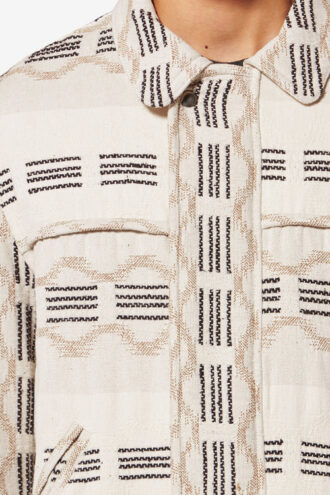 Deyis Wavy Jacquard Jacket