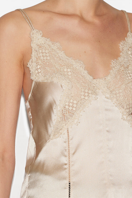 Diandra Satin and Lace Top Diandra Satin and Lace Top