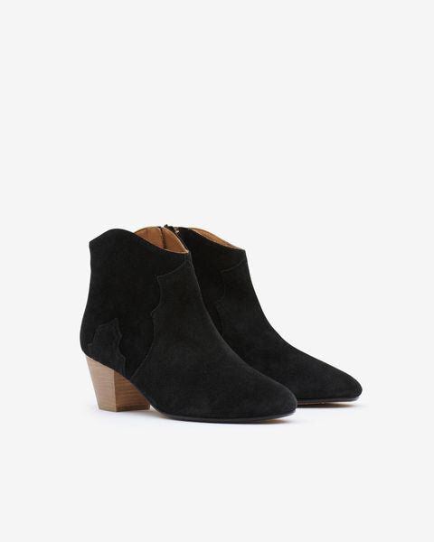 Dicker Suede Calfskin Leather Boots Dicker Suede Calfskin Leather Boots