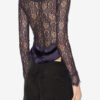 Diem Satin and Lace Top Diem Satin and Lace Top