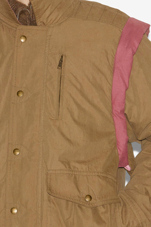 Dilwen Plain-Colored Cotton Jacket Dilwen Plain-Colored Cotton Jacket