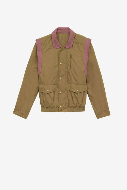 Dilwen Plain-Colored Cotton Jacket Dilwen Plain-Colored Cotton Jacket