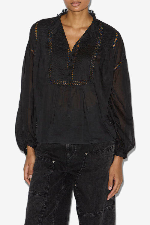 Disia Cotton Voile Blouse Disia Cotton Voile Blouse