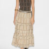 Diya Long Printed Cotton Voile Skirt Diya Long Printed Cotton Voile Skirt