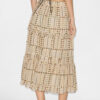 Diya Long Printed Cotton Voile Skirt Diya Long Printed Cotton Voile Skirt