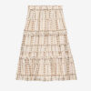 Diya Long Printed Cotton Voile Skirt Diya Long Printed Cotton Voile Skirt