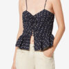 Dolma Strappy Printed Organic Cotton Top Dolma Strappy Printed Organic Cotton Top