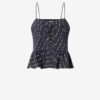 Dolma Strappy Printed Organic Cotton Top Dolma Strappy Printed Organic Cotton Top