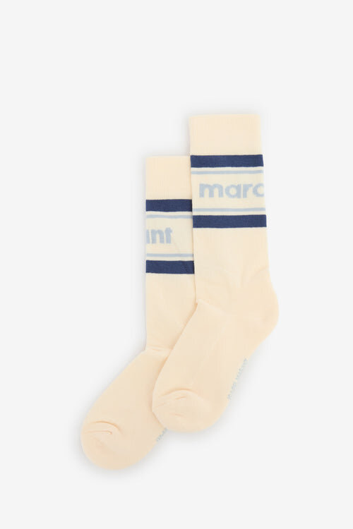 Donna Sporty Striped Mid-Calf Socks Donna Sporty Striped Mid-Calf Socks