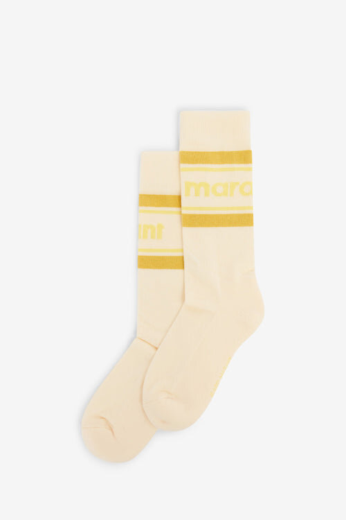 Donna Sporty Striped Mid-Calf Socks Donna Sporty Striped Mid-Calf Socks