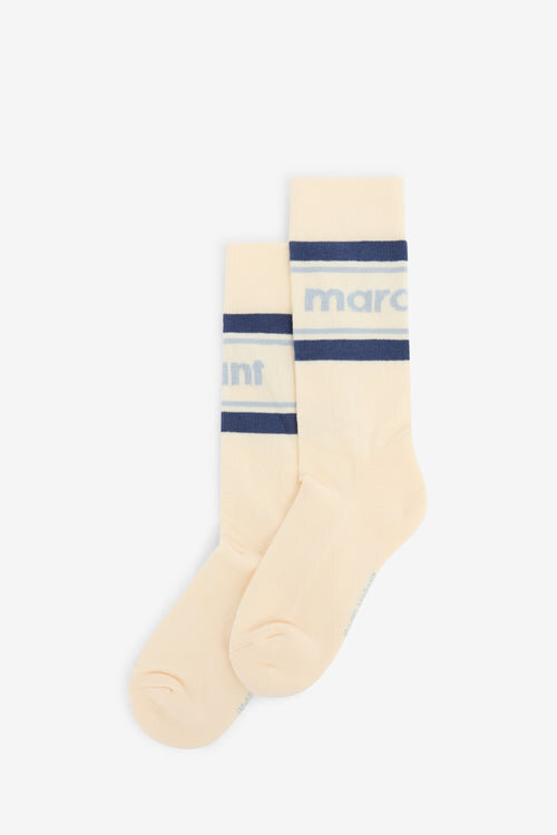 Donna Sporty Striped Mid-Calf Socks Donna Sporty Striped Mid-Calf Socks