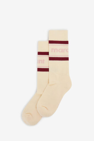 Donna Sporty Striped Mid-Calf Socks