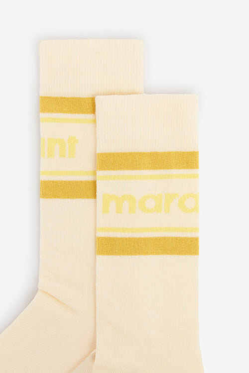 Donna Sporty Striped Mid-Calf Socks Donna Sporty Striped Mid-Calf Socks