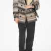 Dorcas Wool Graphic Pattern Coat Dorcas Wool Graphic Pattern Coat