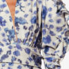 Doris Short Printed Stretch Silk Dress Doris Short Printed Stretch Silk Dress
