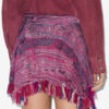 Dova Draped Printed Elasticated Tulle Skirt Dova Draped Printed Elasticated Tulle Skirt