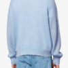 Drany Two-Toned Mohair Sweater with Logo Drany Two-Toned Mohair Sweater with Logo