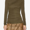 Dressi Draped Jersey Top Dressi Draped Jersey Top