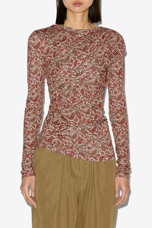 Dressi Draped Jersey Top Dressi Draped Jersey Top