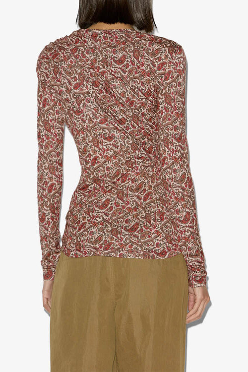 Dressi Draped Jersey Top Dressi Draped Jersey Top