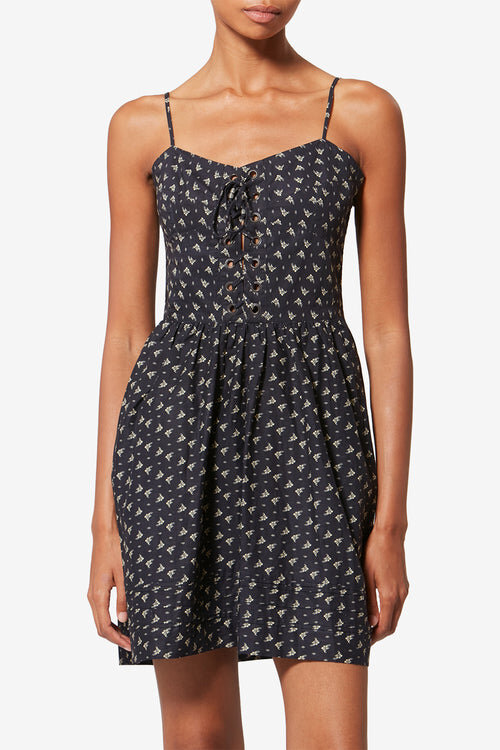 Dryna Strappy Printed Organic Cotton Dress Dryna Strappy Printed Organic Cotton Dress