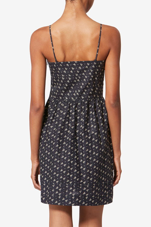 Dryna Strappy Printed Organic Cotton Dress Dryna Strappy Printed Organic Cotton Dress