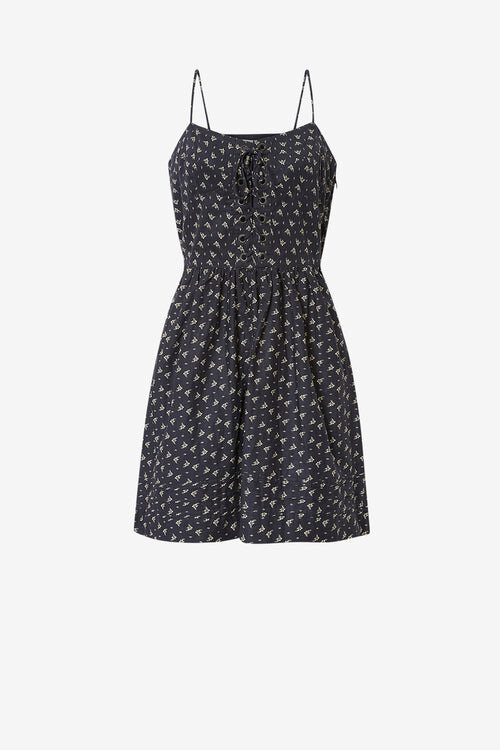 Dryna Strappy Printed Organic Cotton Dress Dryna Strappy Printed Organic Cotton Dress