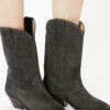 Duerto Suede Calfskin Leather Cowboy Boots