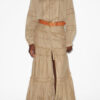 Dusta Long Elaborate Cotton Voile Skirt Dusta Long Elaborate Cotton Voile Skirt