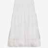 Dusta Long Elaborate Cotton Voile Skirt Dusta Long Elaborate Cotton Voile Skirt