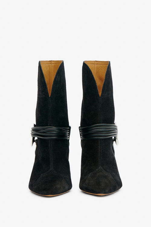 Dytho High-Heeled Leather Boots Dytho High-Heeled Leather Boots