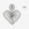 Eden Asymmetrical Heart Earrings Eden Asymmetrical Heart Earrings