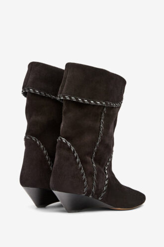 Edoa Suede Calfskin Leather Boots