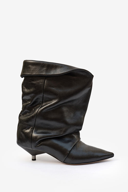 Edrik High-Heeled Draped Boots Edrik High-Heeled Draped Boots