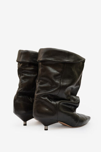 Edrik High-Heeled Draped Boots