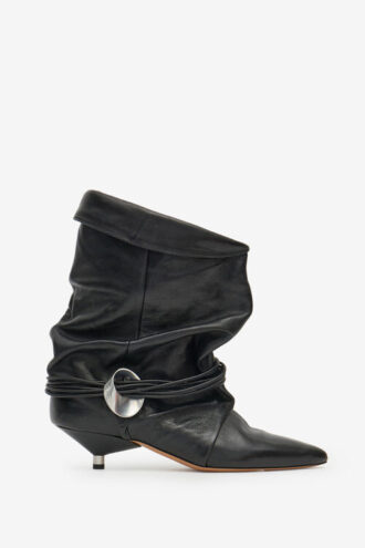Edrika Draped Boots with Jewels Edrika Draped Boots with Jewels