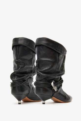 Edrika Draped Boots with Jewels Edrika Draped Boots with Jewels