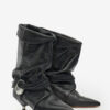 Edrika Draped Boots with Jewels Edrika Draped Boots with Jewels