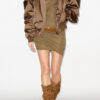 Elisa Short Quilted Satin Coat Elisa Short Quilted Satin Coat