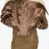 Elisa Short Quilted Satin Coat Elisa Short Quilted Satin Coat