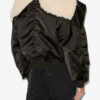 Elisa Short Quilted Satin Coat Elisa Short Quilted Satin Coat